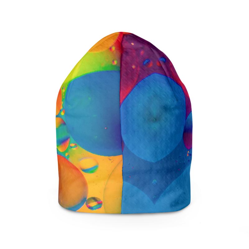 Colorful bubble [knit hat]