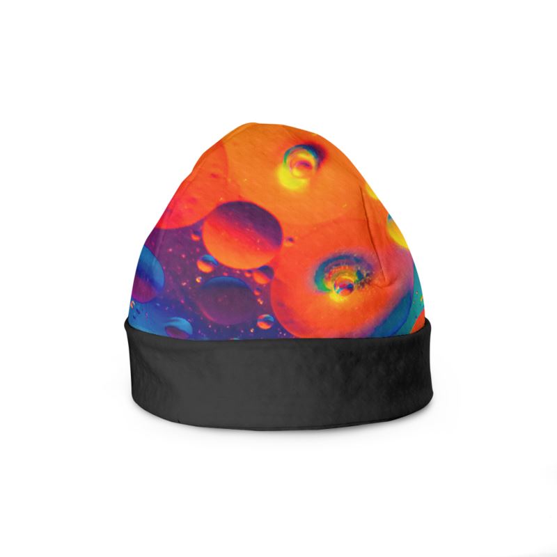 Colorful bubble [knit hat]